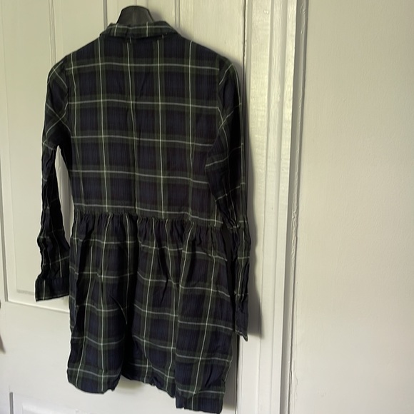 Zara Trafaluc Embroidered Plaid Shirt - Picture 6 of 7